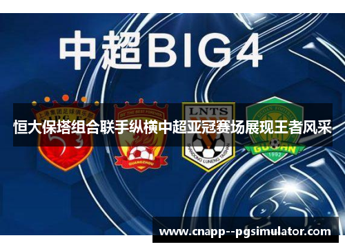 恒大保塔组合联手纵横中超亚冠赛场展现王者风采